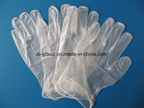 Biodegradable Plastic Disposable Vinyl Gloves Without Cornstarch