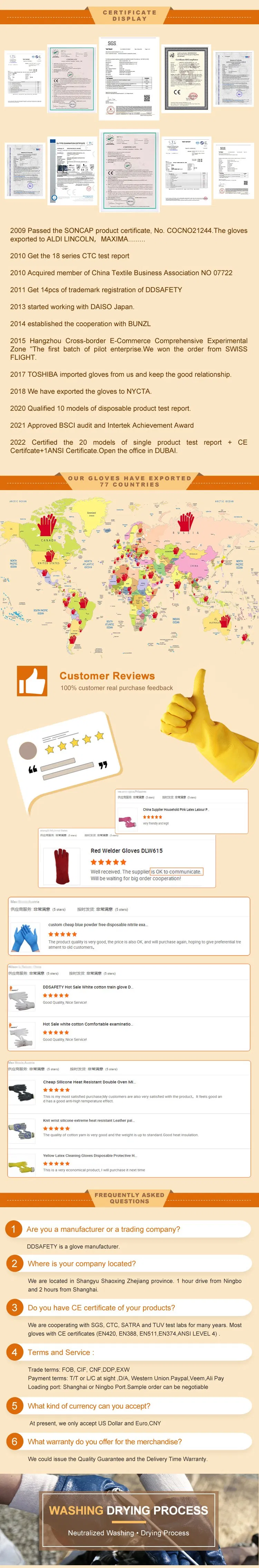 Heavy Duty Safety Glove Detail 4