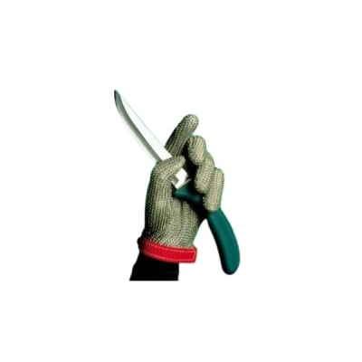 Food Grade Stainless Steel Mesh Glove for Kitchen and Slaughterhouse Use, Comfortable Fit and Long Service Life