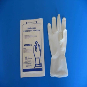 Medical Latex Sterile Powder Free Nitrile Disposable Surgical Gloves for FDA Compliant