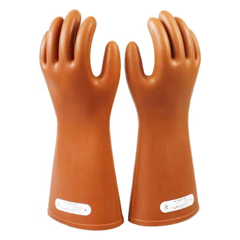 Electrical Insulating Gloves Rubber Grade for Power Industry Purchase