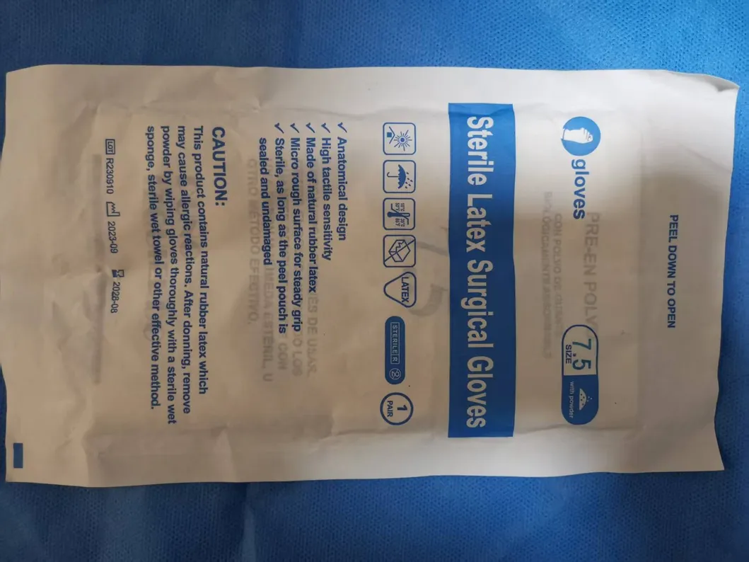 Latex Surgical Glove View 7