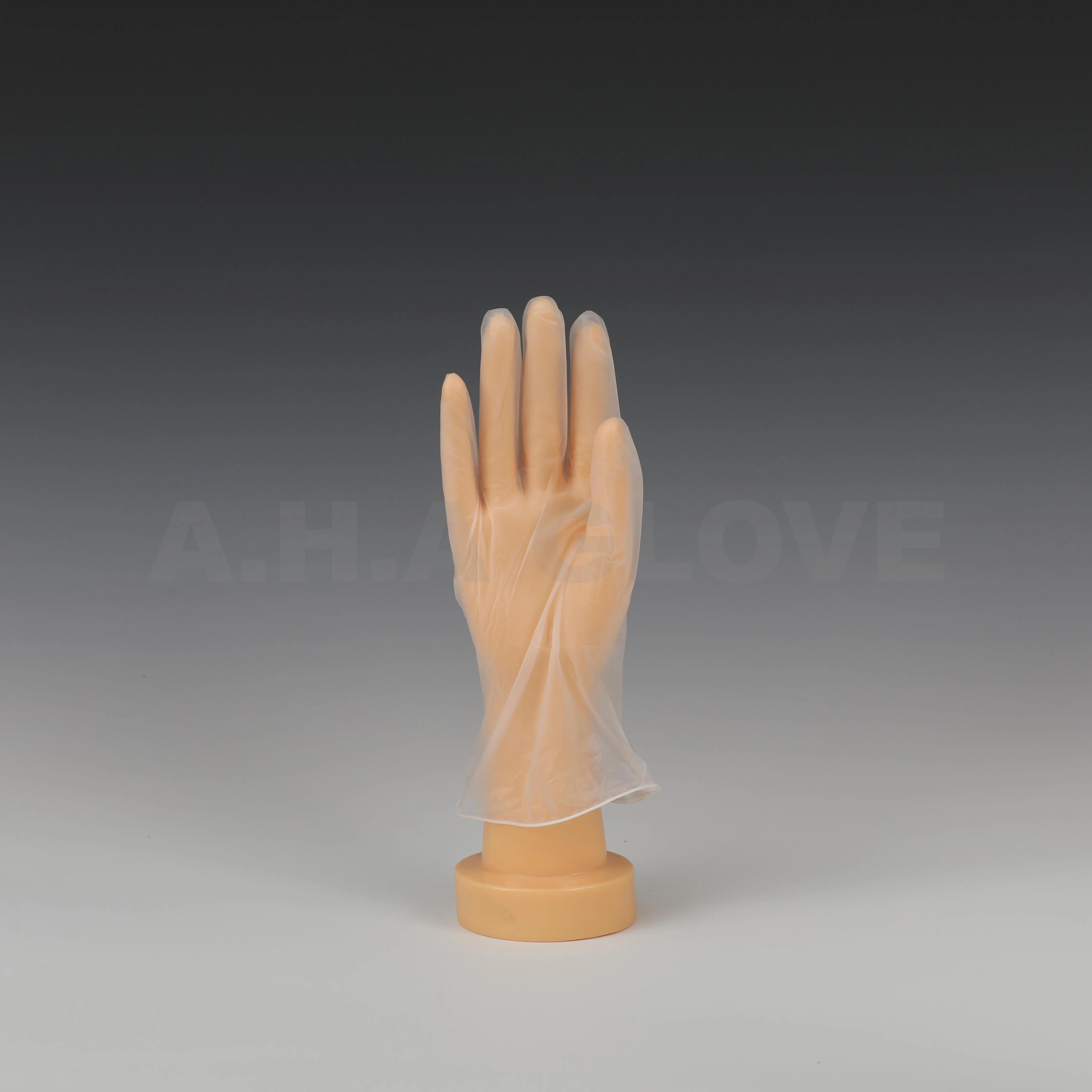 Safety Protective Powder Free Blue Disposable Vinyl Gloves Disposable Nitrile&Vinyl Blended Synthetic Gloves