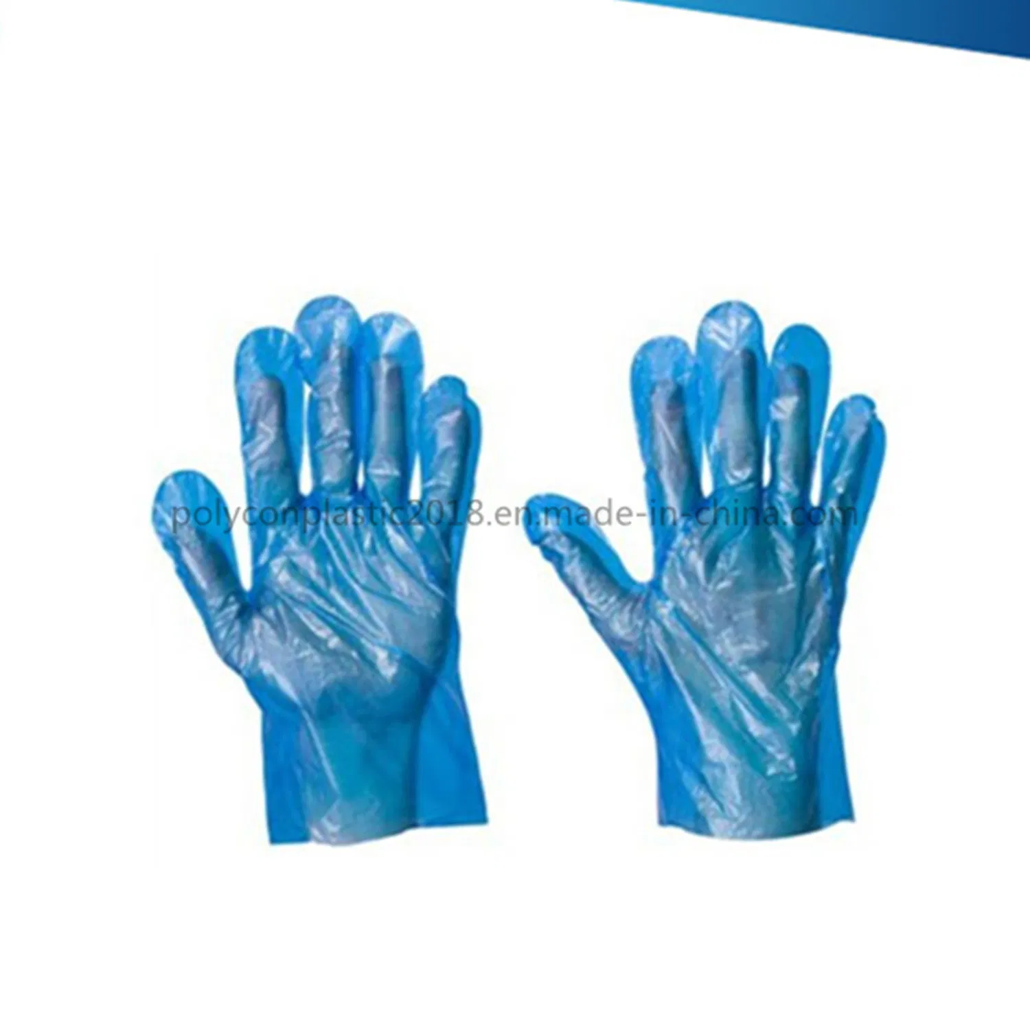 Clear Cheap Transparent PE Food Grade Service Soft Disposable Gloves