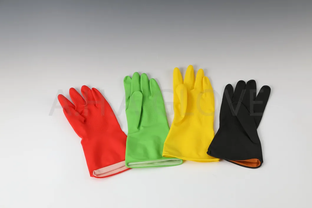 Latex Industry Glove Detail 2