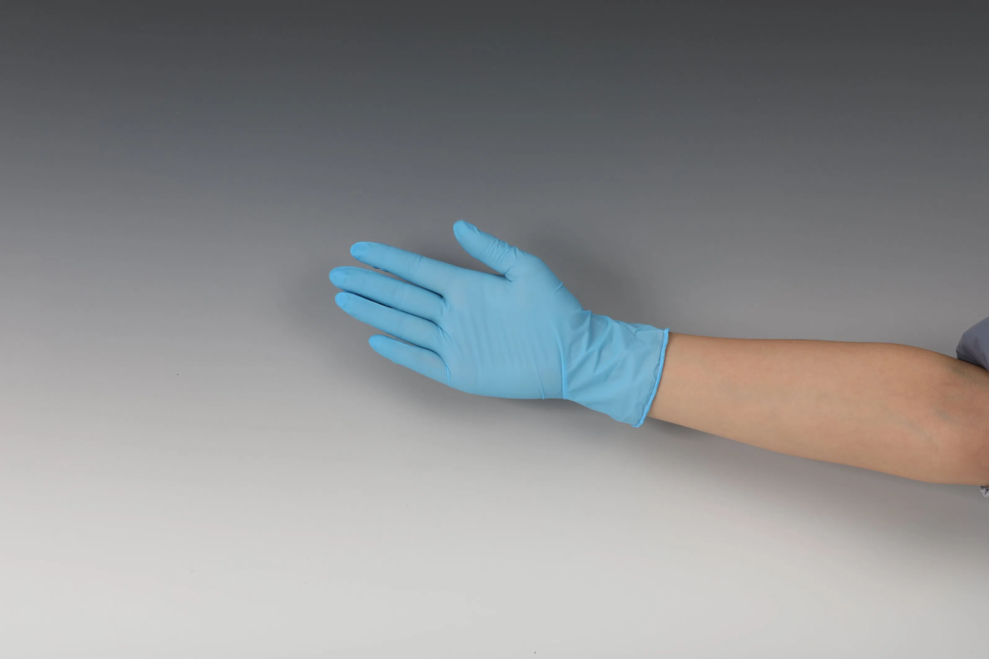 Disposable Nitrile Gloves for Food Processing Powder Free Nitrile Gloves