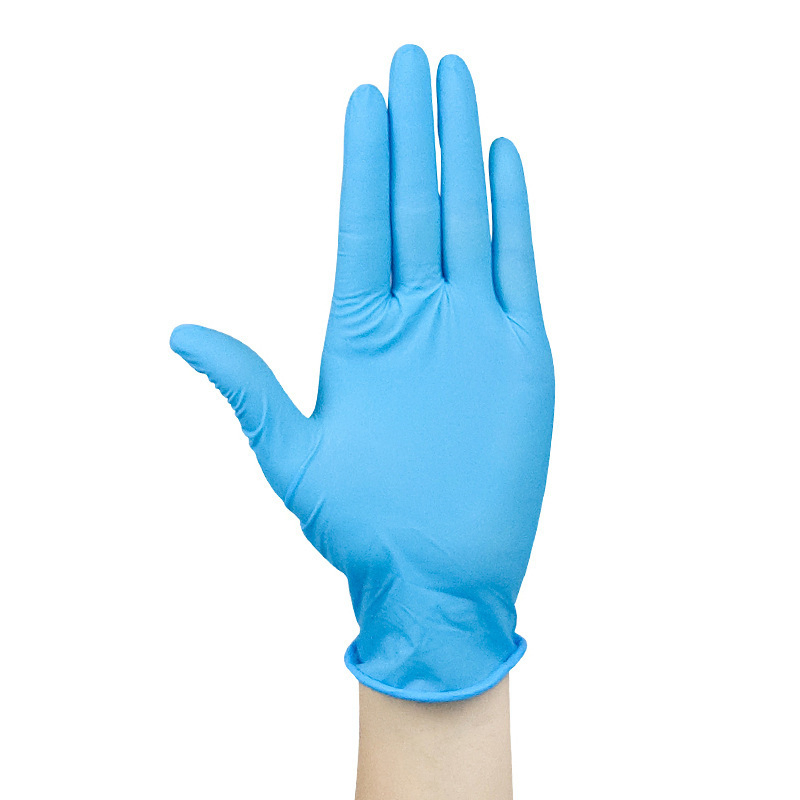 Disposable Nitrile Gloves, Food Grade Nitrile Gloves, Acid &amp; Oil Resistant Gloves, Latex Free, Heavy Duty Gloves for Cleaning, Kitchen, Industrial Use