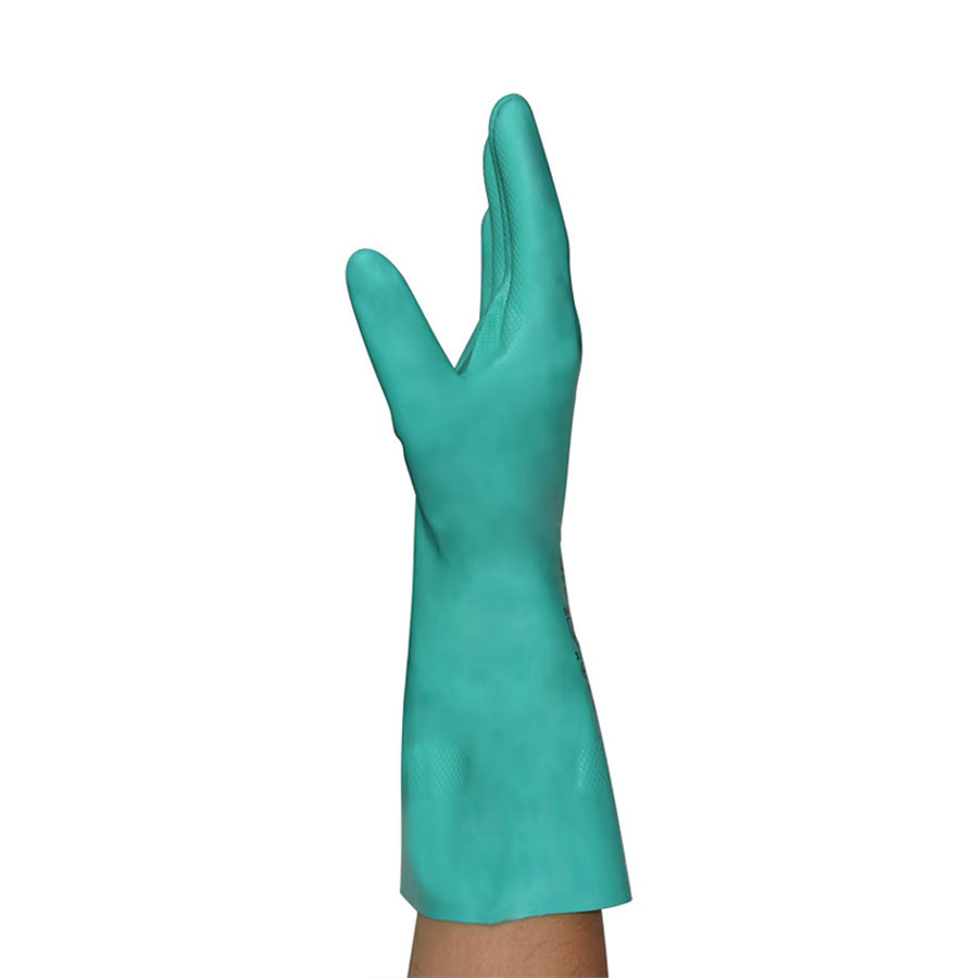 Heavy-Duty Nitrile Gloves for Industrial Chemical Safety Use