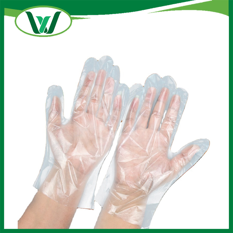 Cheaper Food Grade Service Wholesale Poly Gloves