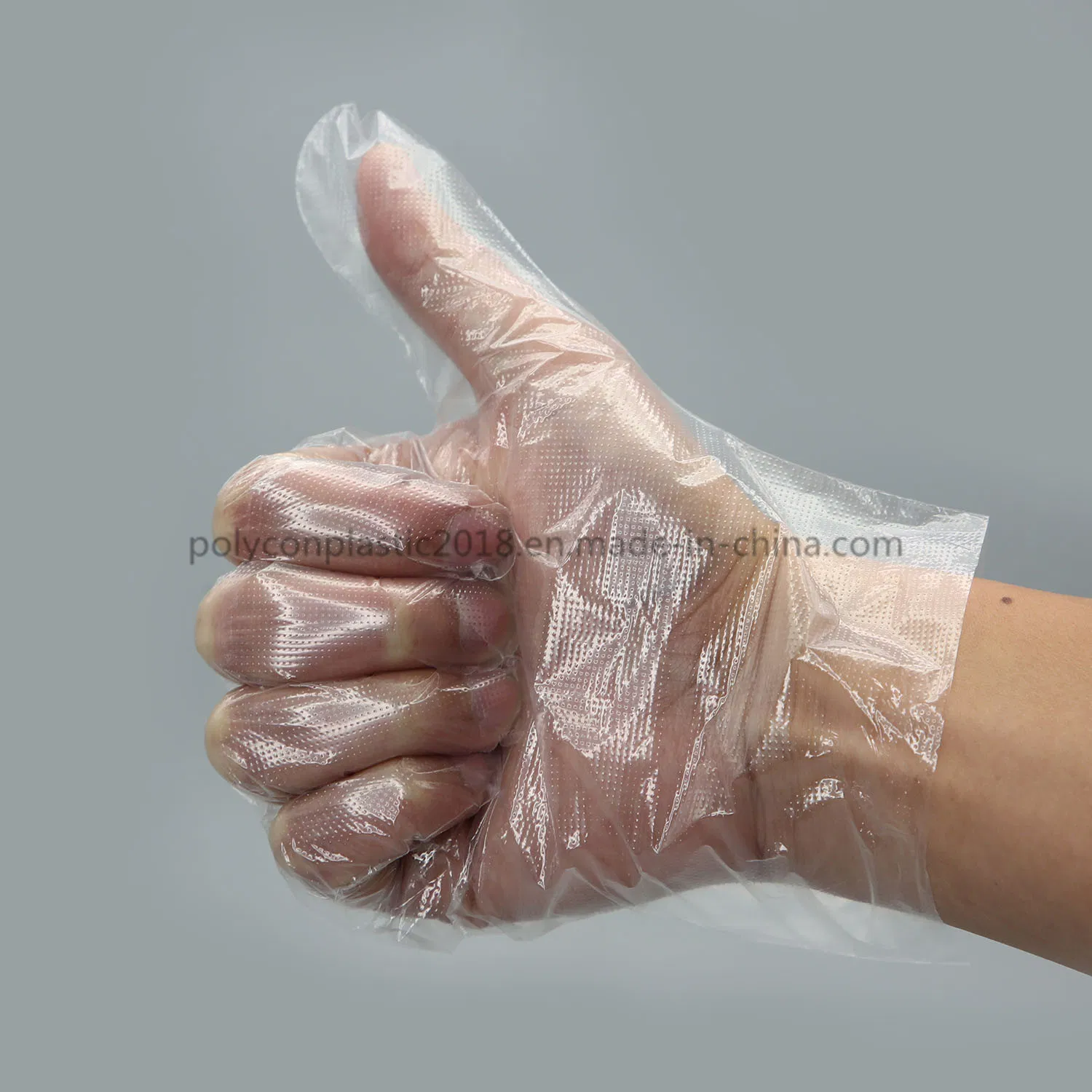 Food Grade Service Transparent PE Disposable Gloves