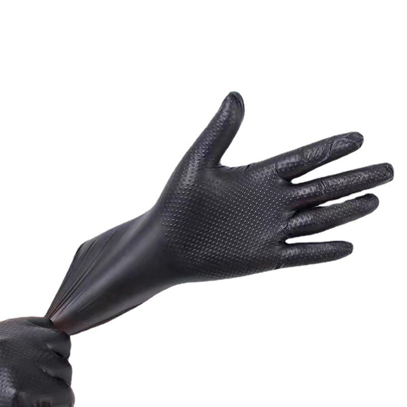 Biodegradable Disposable Gloves with Non-Slip Palms for Safety Use