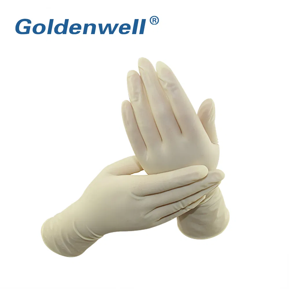 High Quality Disposable Medical Sterile Surgical Latex Gloves Manufacturers CE ISO