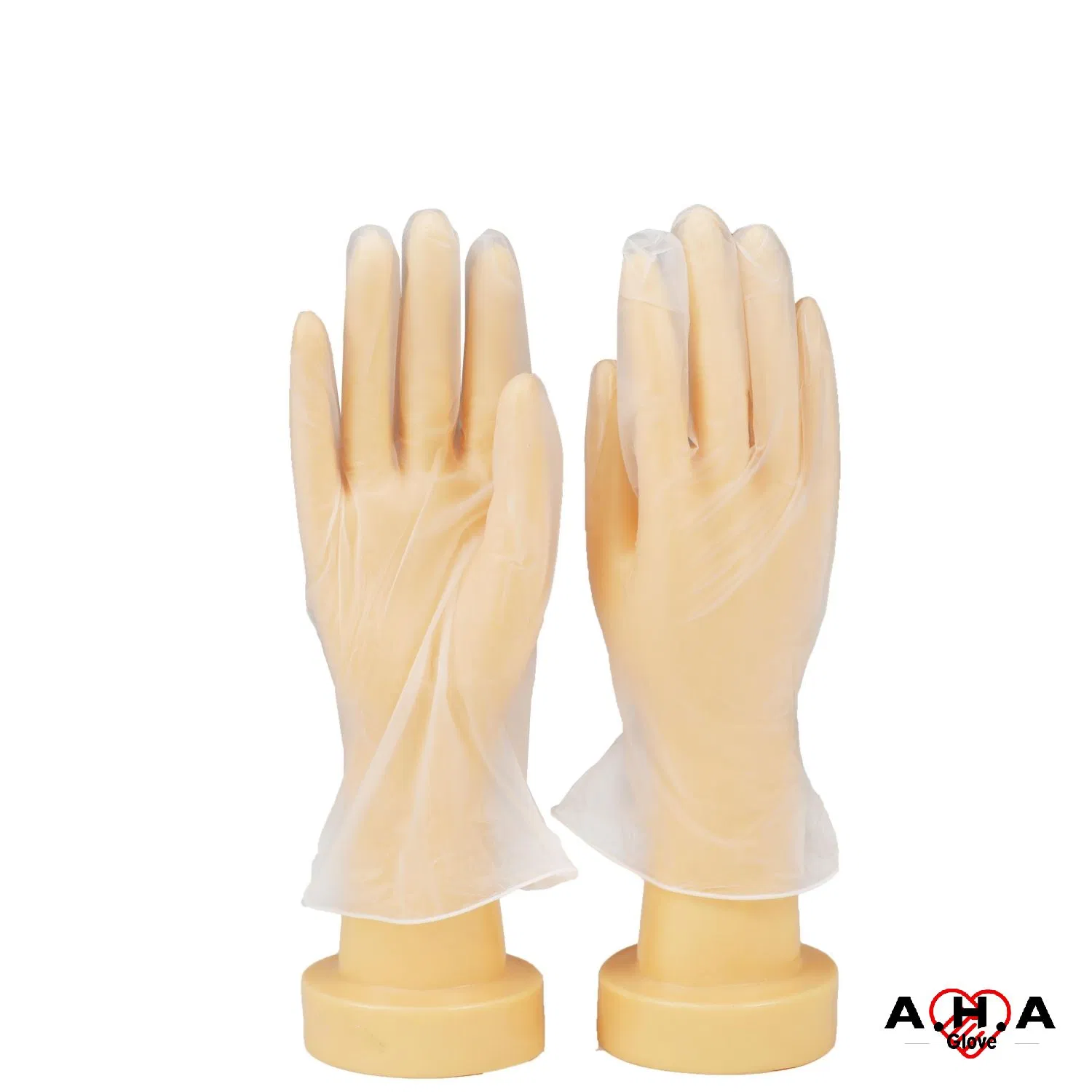 Safety Protective Powder Free Blue Disposable Vinyl Gloves Disposable Nitrile&Vinyl Blended Synthetic Gloves