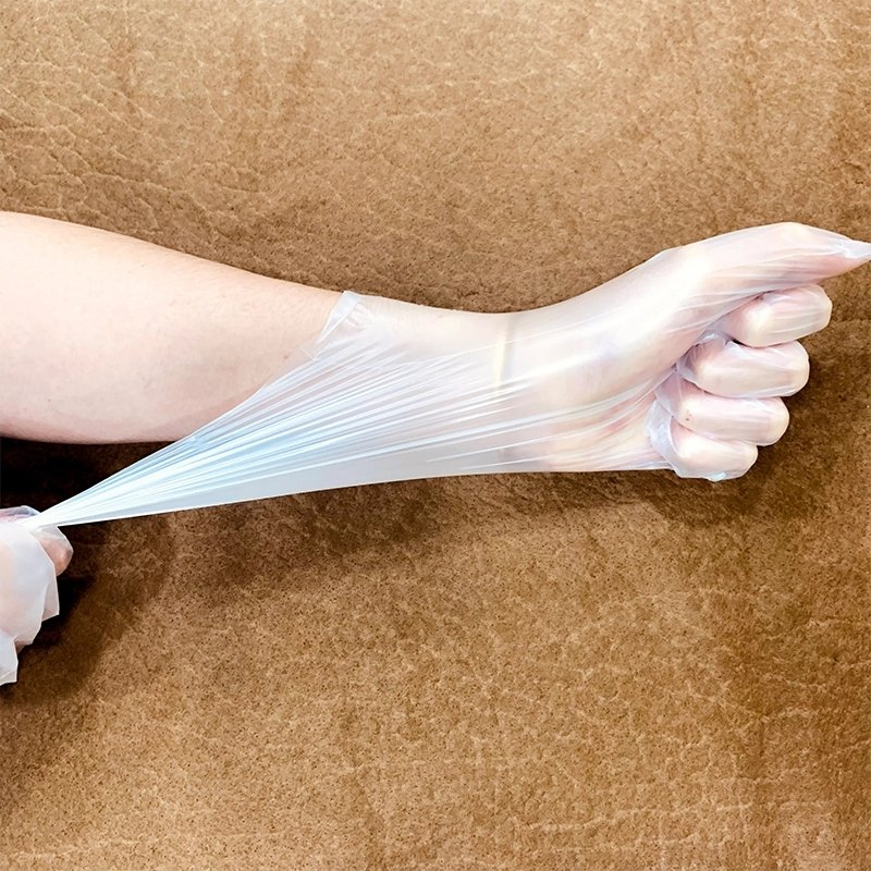 Disposable Plastic TPE Glove Cleaning Kitchen Waterproof Biodegradable PE Gloves