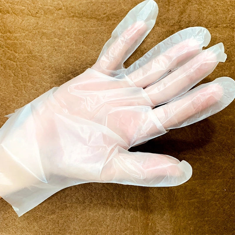 Disposable Plastic TPE Glove Cleaning Kitchen Waterproof Biodegradable PE Gloves