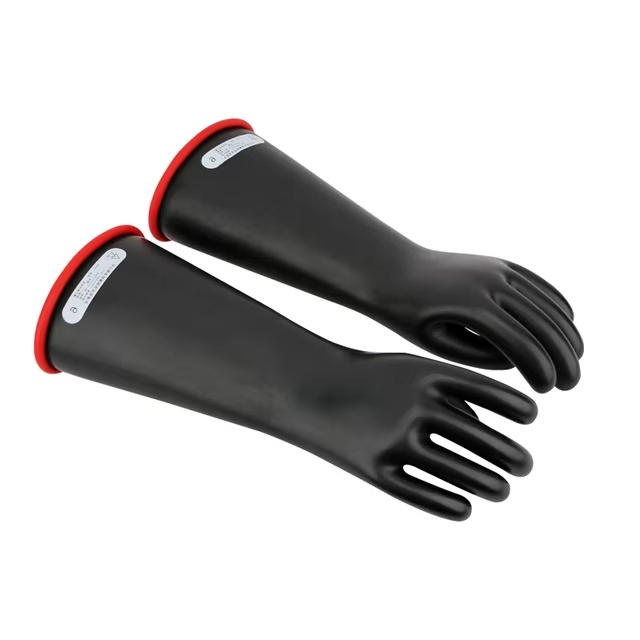 Electrical Insulating Gloves Rubber Grade for Power Industry Purchase