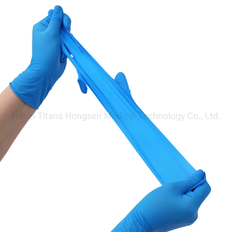 Medium Nitrile Gloves Cleaning Supplies Work Nitrile Gloves Disposable Latex Free Powder Free Nitrile Gloves