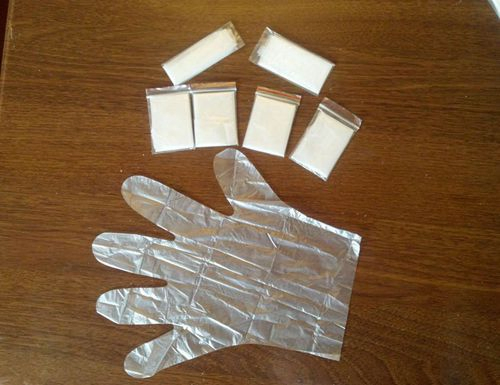 Clear Biodegradable Plastic Disposable Gloves