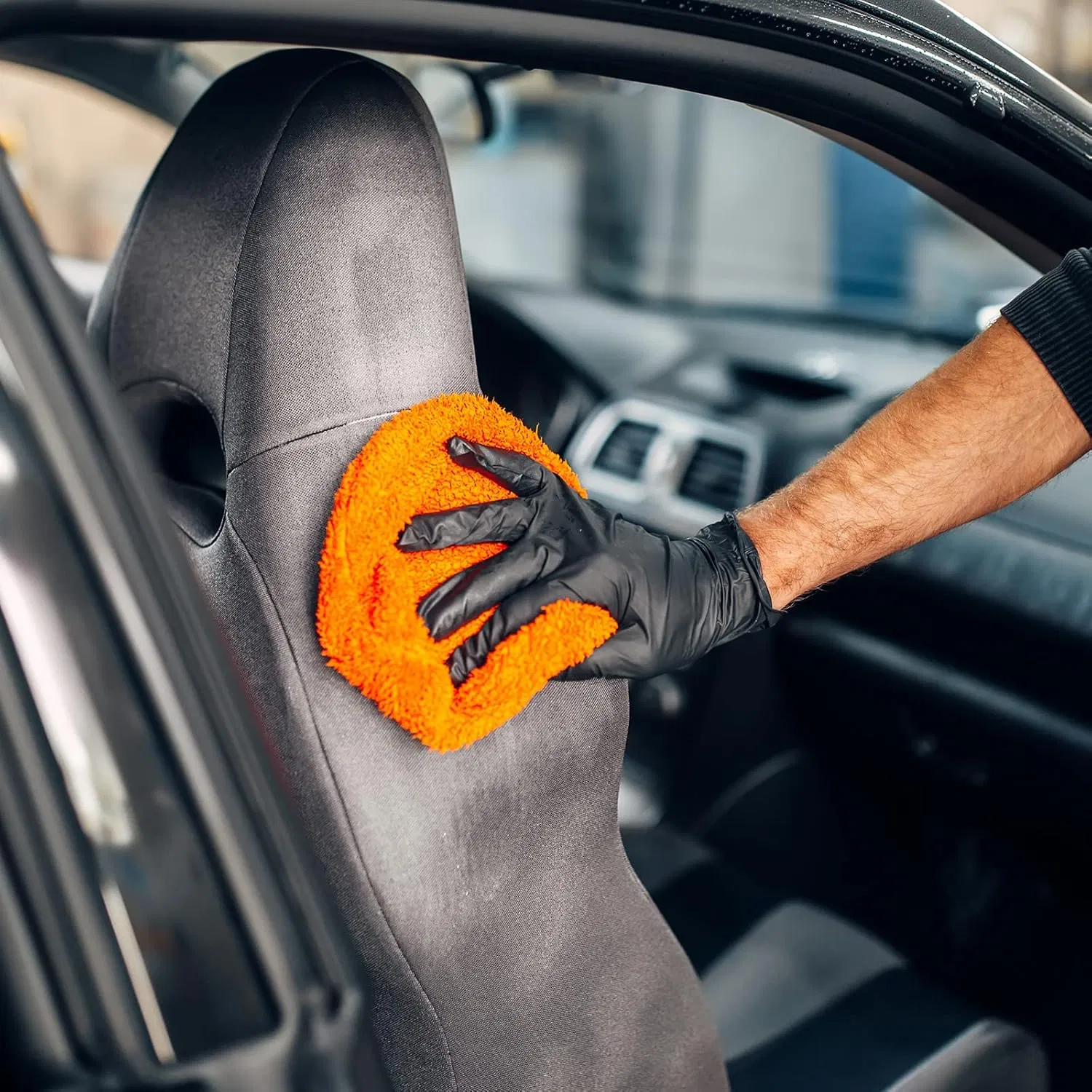 Disposable Nitrile Gloves, Chemical Resistant, Powder-Free, Latex-Free, Non-Sterile, Food Safe, 4 Mil, 100-Count