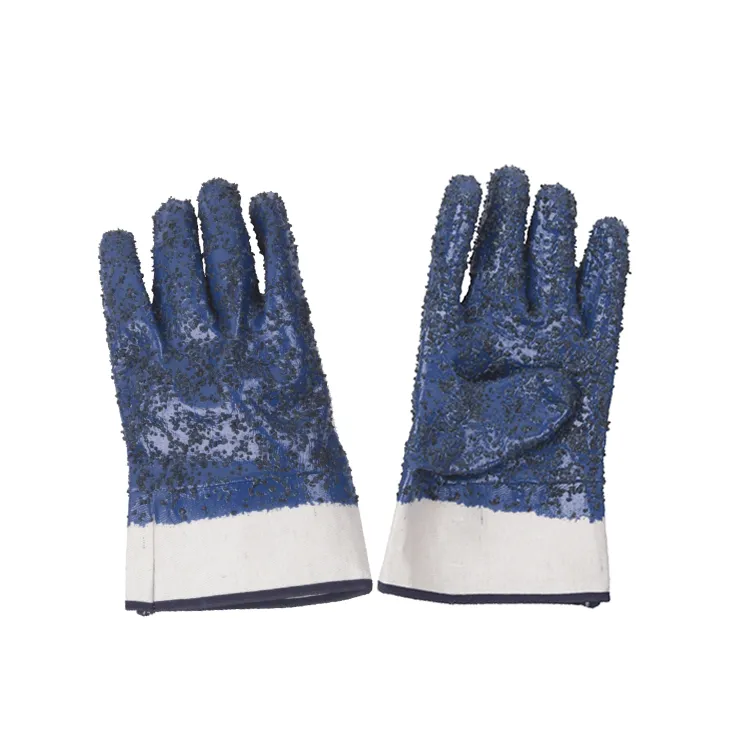 Heavy Duty Blue Nitrile Gloves