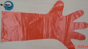 HDPE Gloves Food-Grade Disposable Vinyl Gloves Medium PE Material Leak-Free and All-Season Protective Cartons of 100 Gloves