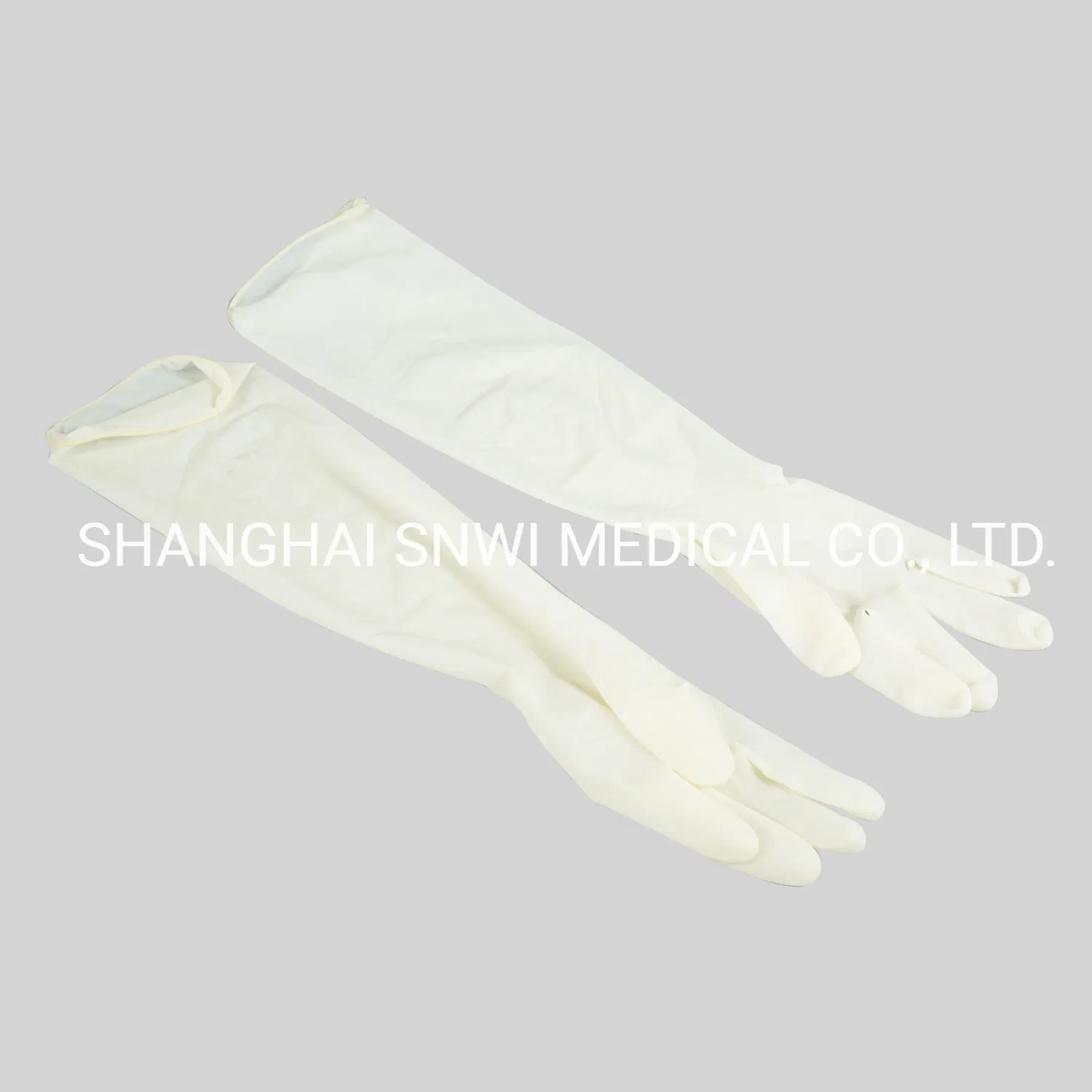 Medical Disposable Sterile Latex Surgical Gloves with (Pre-Powdered or Powder Free)