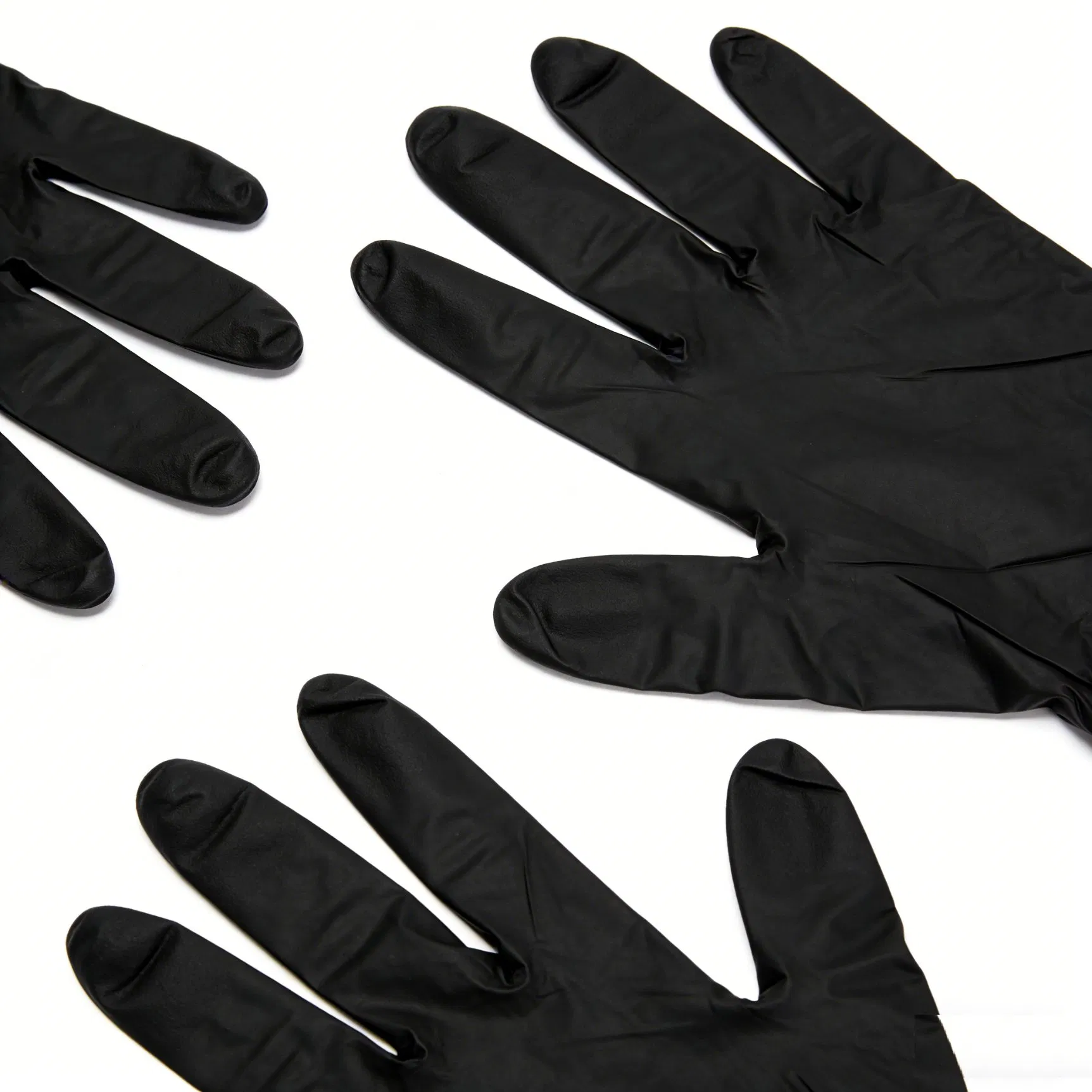 Industrial Black Nitrile Gloves Disposable Safety Gloves Car Repair Powder-Free Heavy Duty