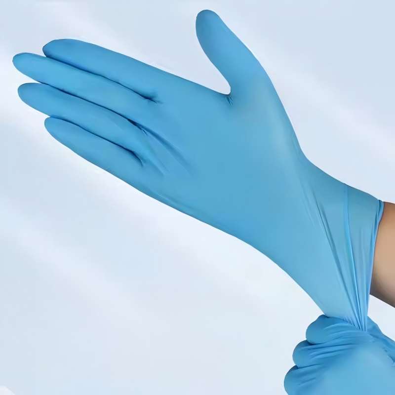 Disposable Powder-Free Pet Vet Medical Nitrile Examination Gloves