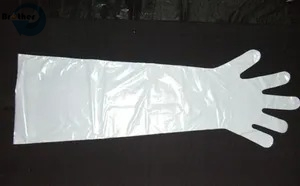 HDPE Gloves Food-Grade Disposable Vinyl Gloves Medium PE Material Leak-Free and All-Season Protective Cartons of 100 Gloves