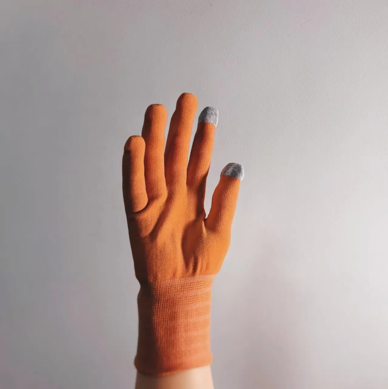 PU Fingertips Coated Carbon Fiber Glove ESD Anti Static Gloves