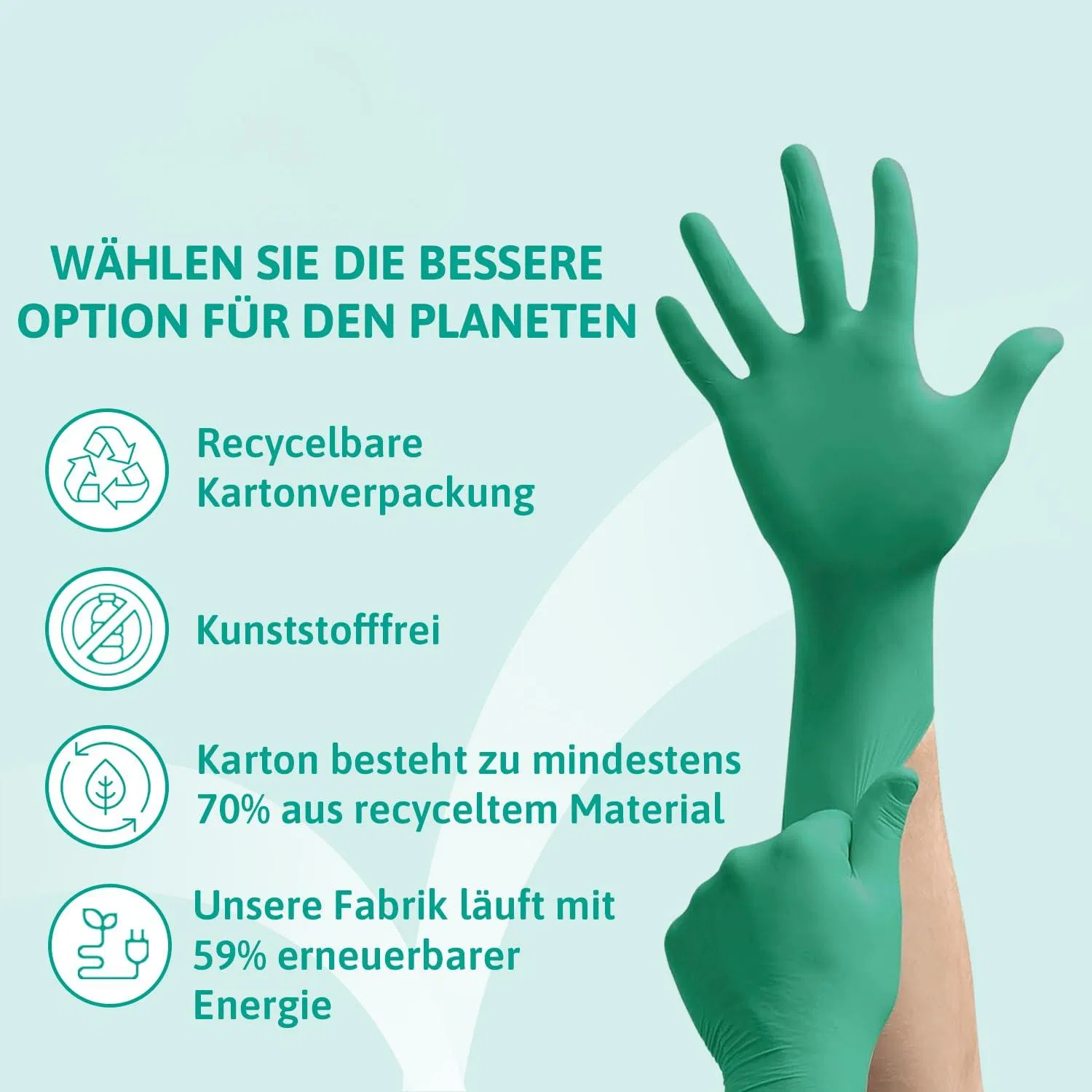 Nitrile Disposable Gloves Spec 4