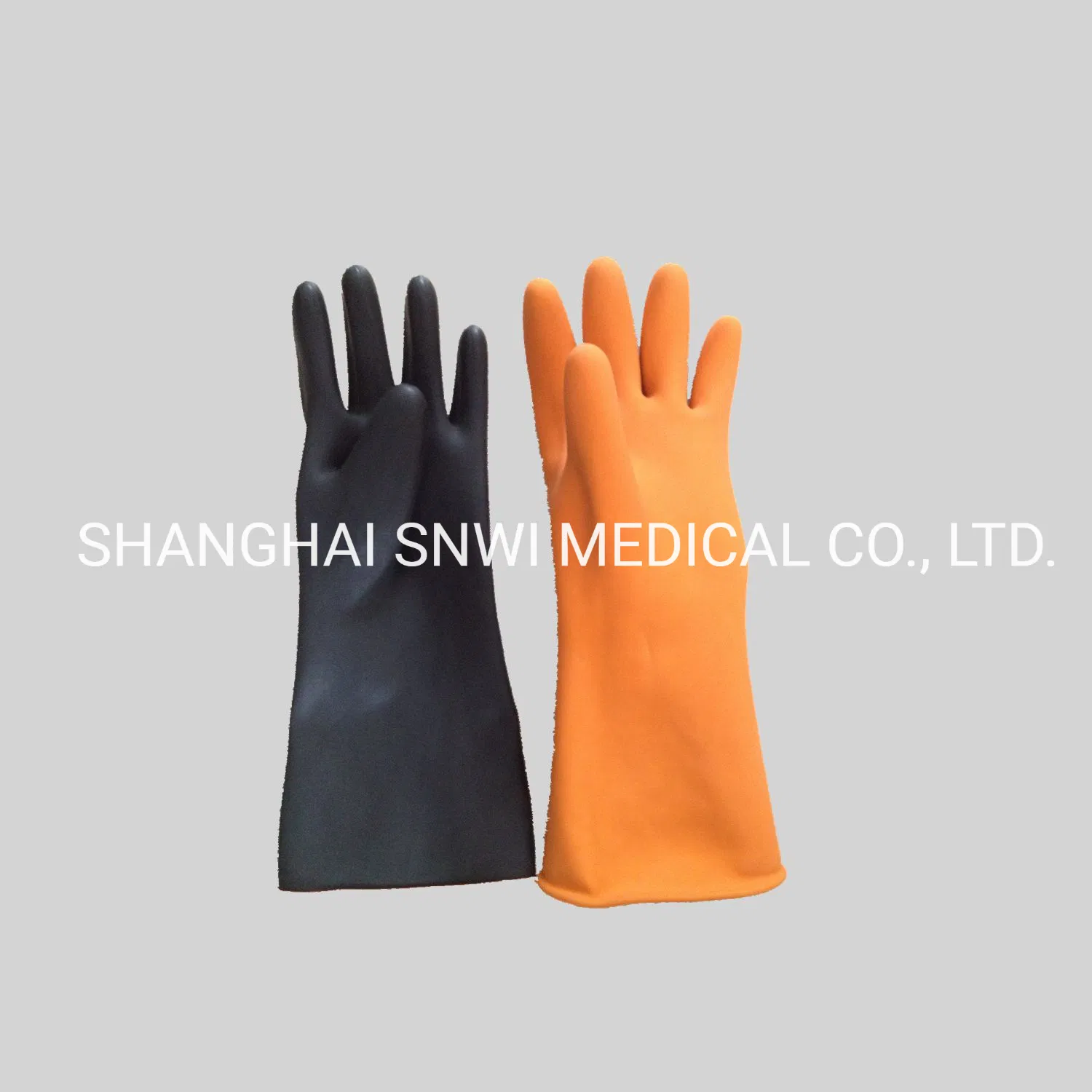 Medical Disposable Sterile Latex Surgical Gloves with (Pre-Powdered or Powder Free)