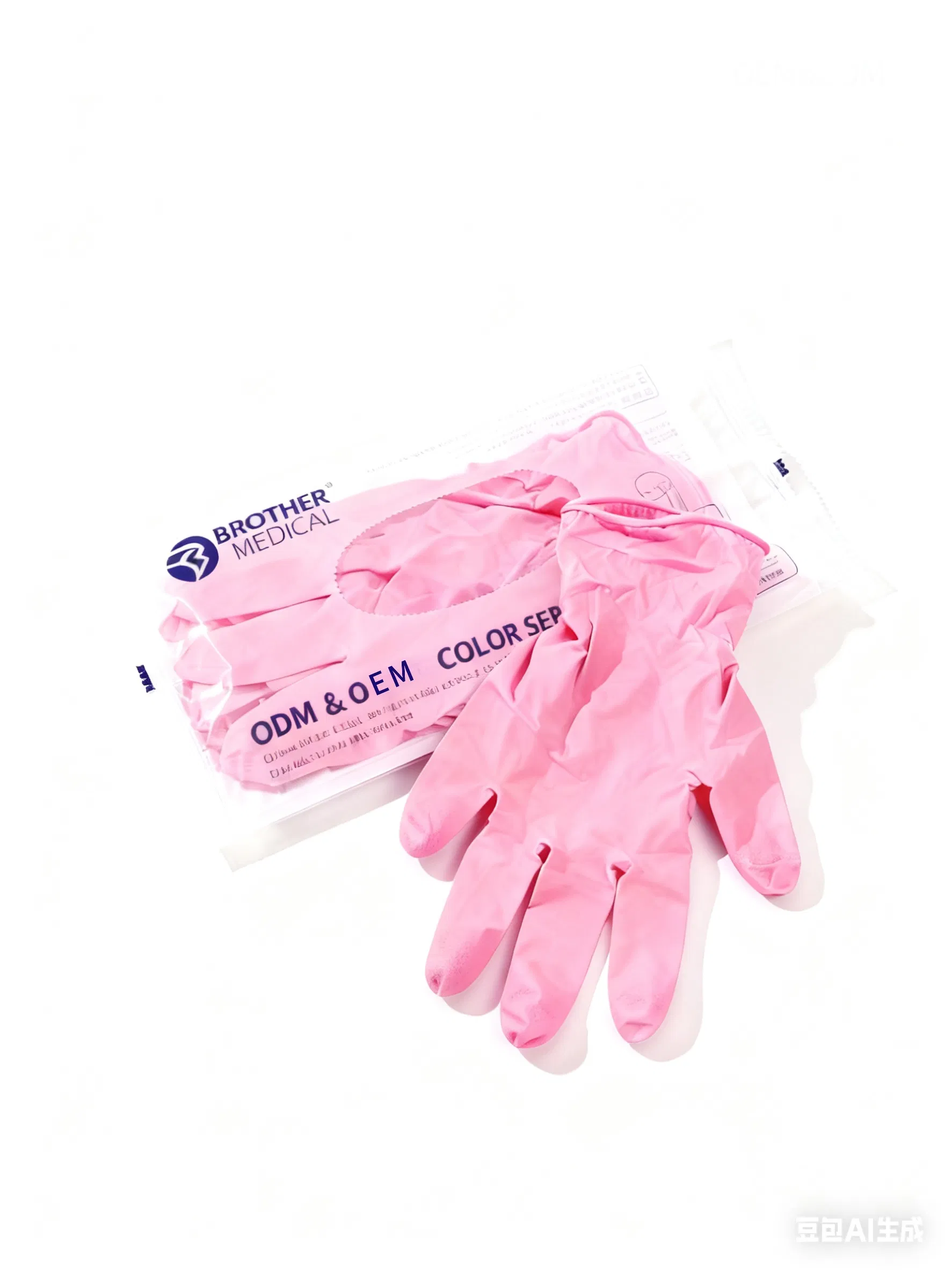 Brother Medical Disposable Blue Powder Free Nitrile Gloves
