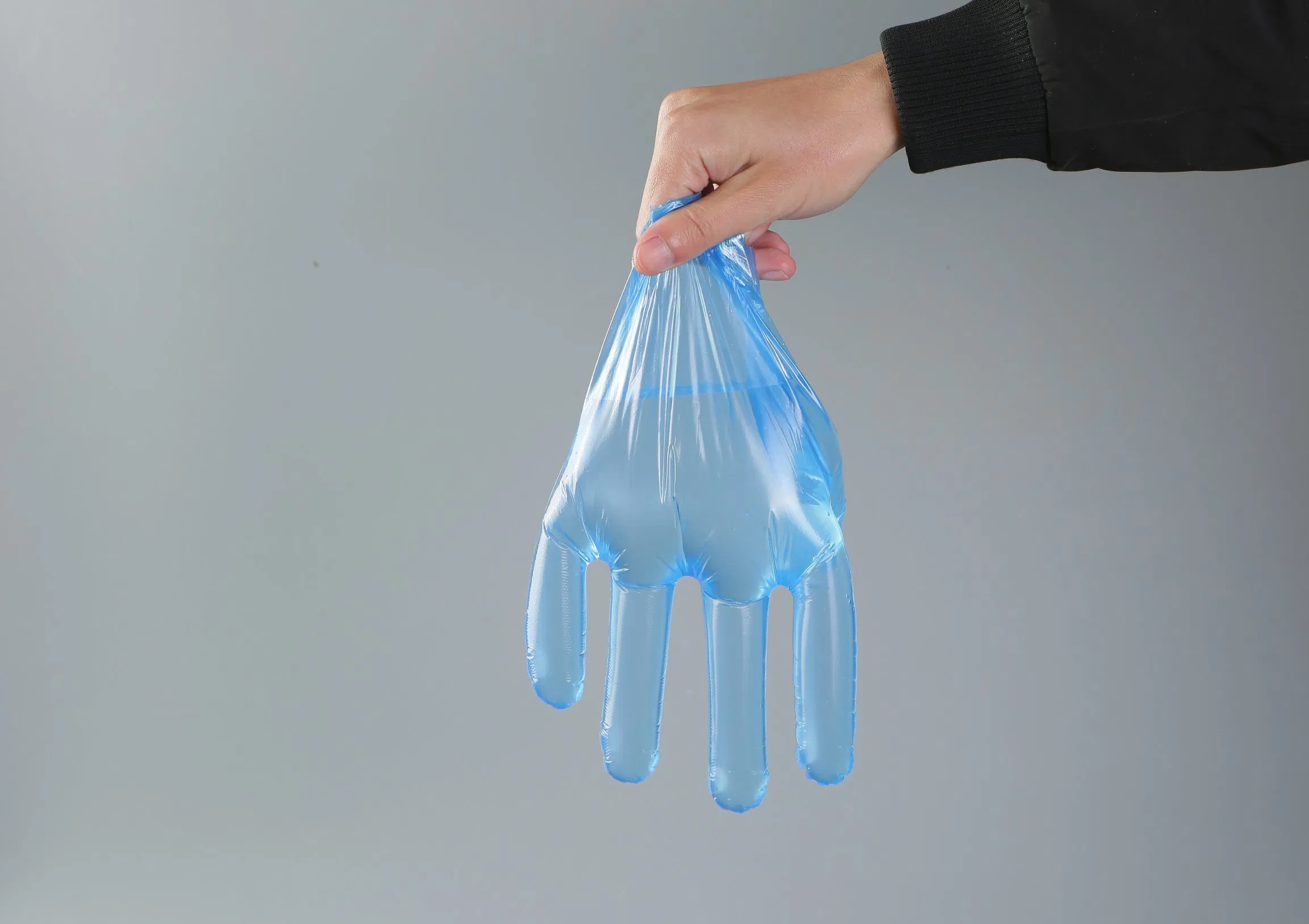 Disposable Protective Poly Gloves Plastic HDPE PE Gloves From 0.5g