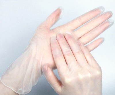Wholesale Transparent PVC Safety Protective Gloves Wholesale Household Clean Vinyl Gloves