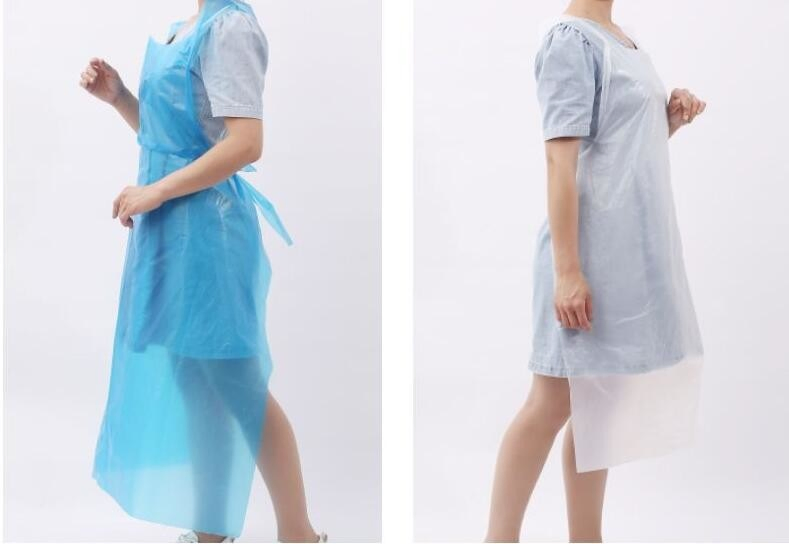 100% Biodegradable and Compostable Plastic Disposable Gloves Pbat PLA Cornstarch En13432