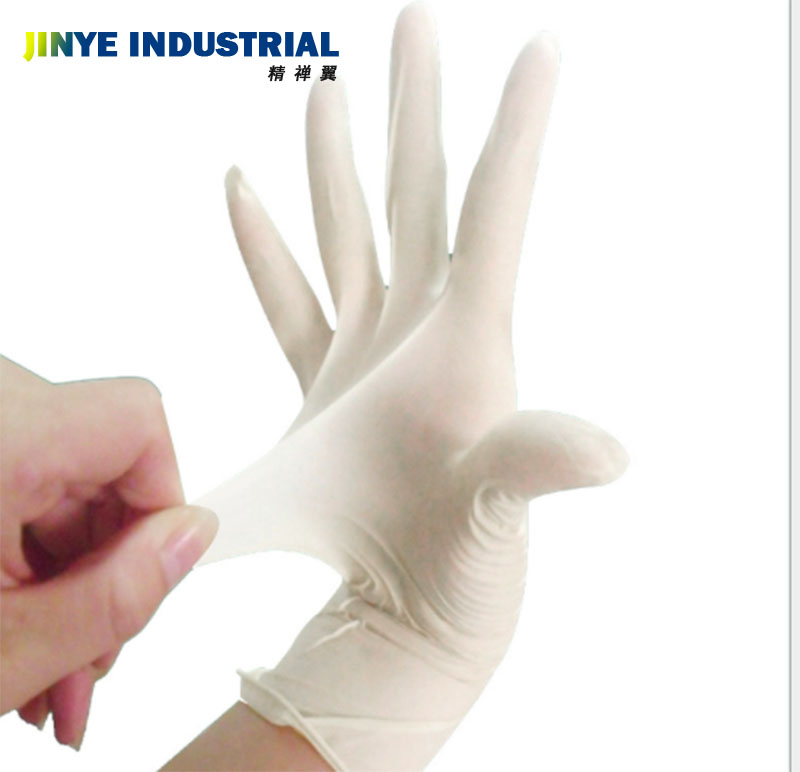 Medical-Latex Gloves Powder Free Non Sterile Disposable Latex Examination-Gloves