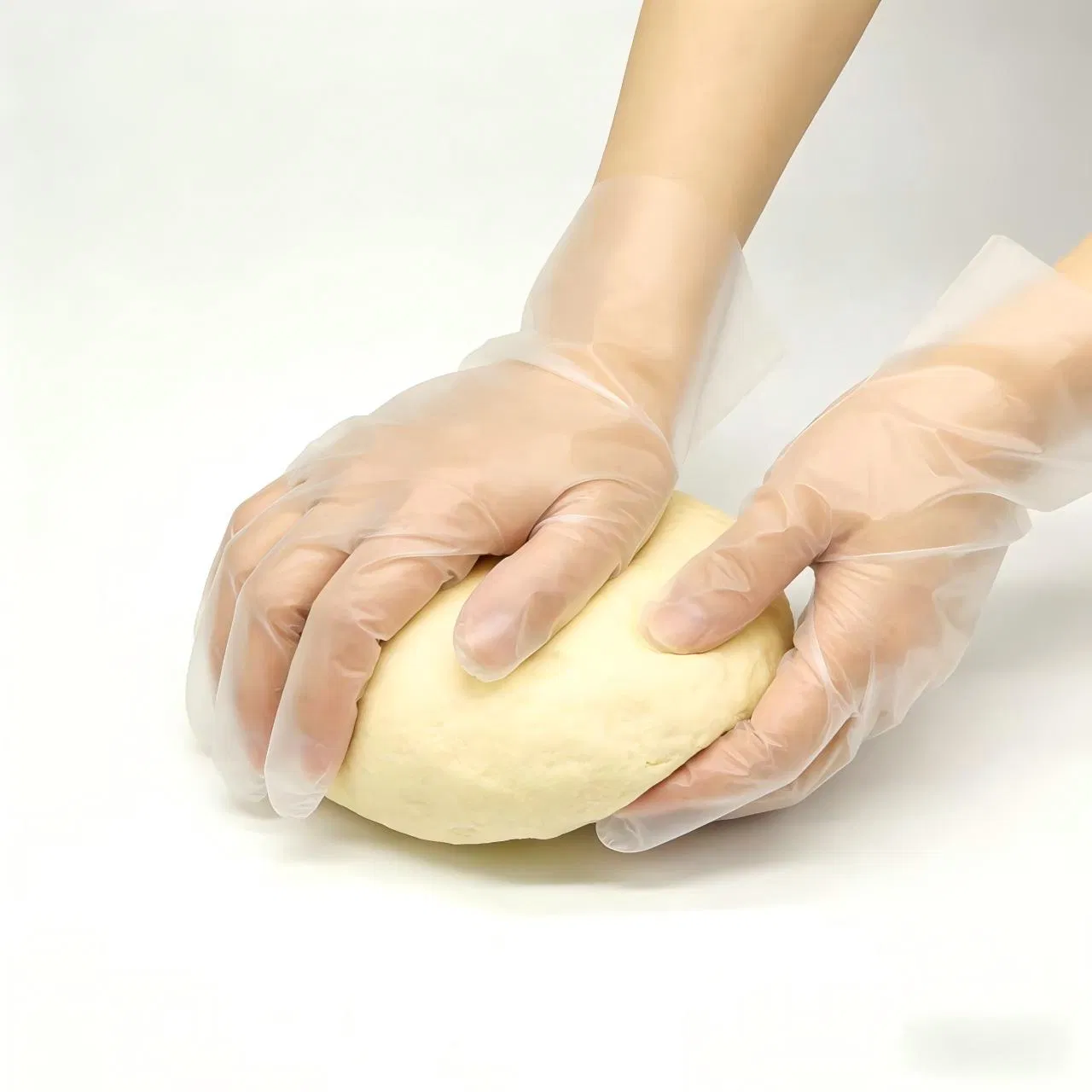 Latex Free TPE Gloves with 500% Stretch for Food-Safe
