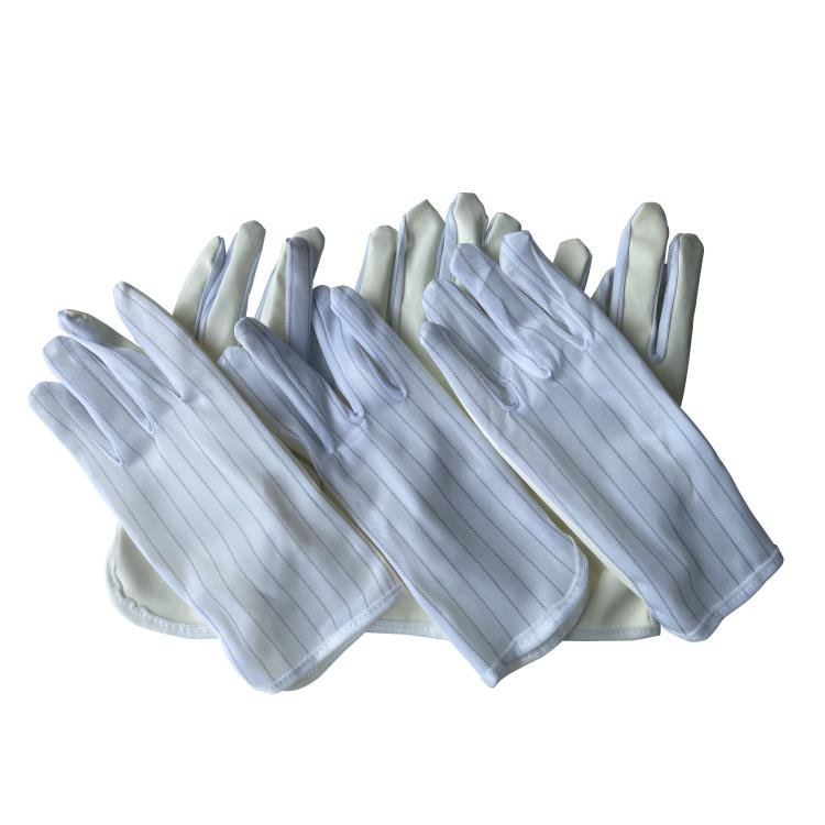 Wholesale Industrial Safety Lint Free Electronic Workshops Use ESD Antistatic PU Gloves