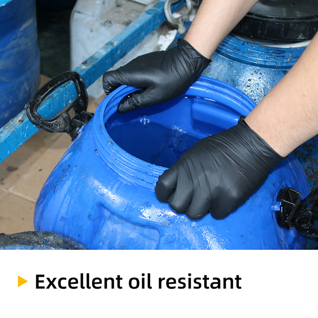 Biodegradable Compostable Disposable Plastic Household Nitrile Gloves