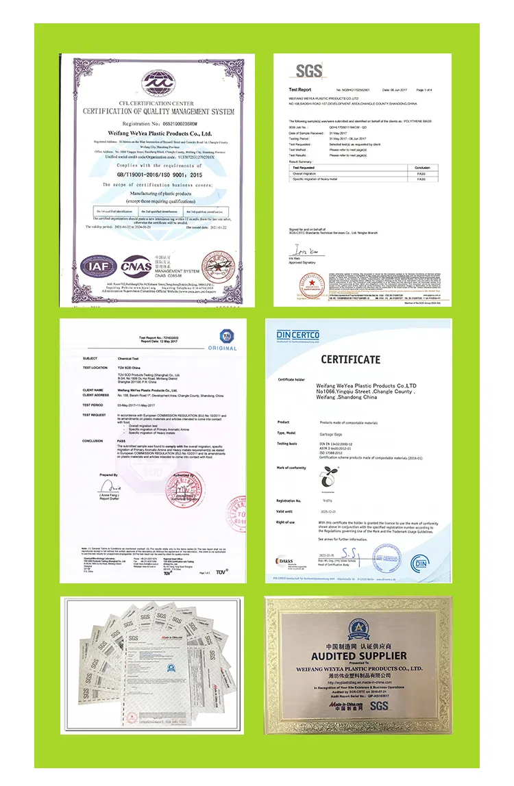 Product Certificates