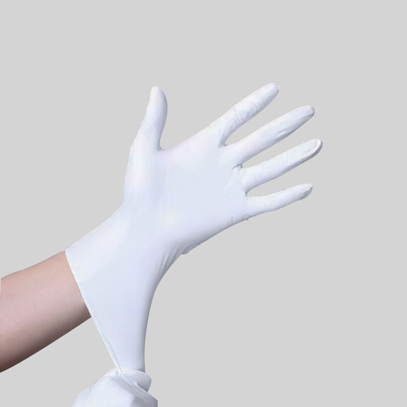 High Quality and Cheap White Disposable Latex Gloves Powder-Free Examination Gloves
