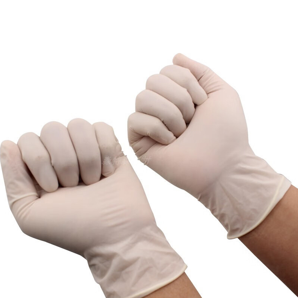 Premium Disposable Latex Gloves, Non-Sterile, Latex Examination Gloves - Available in Multiple Sizes