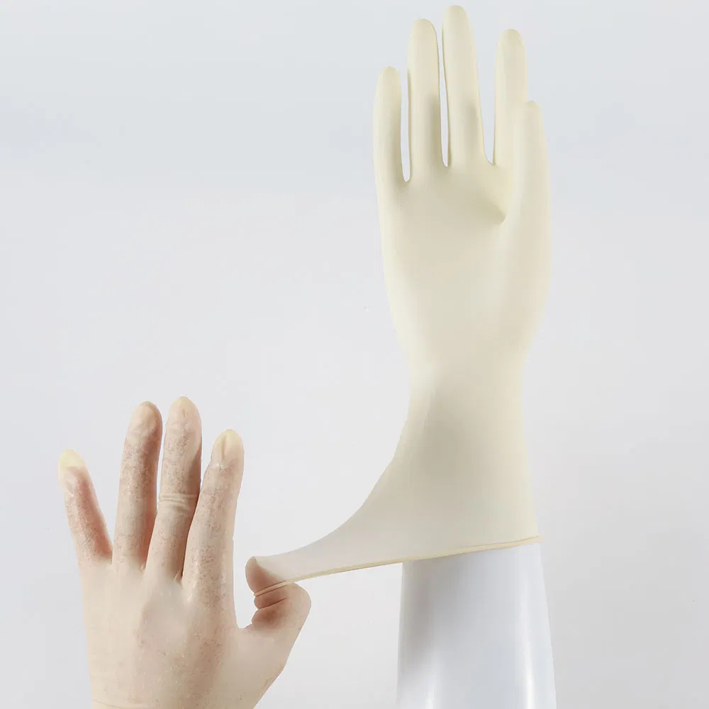 Medical Latex Gloves Nitrile and PE or PVC Gloves Medical Latex Surgical Gloves Powder or Powder Free Latex Examination Gloves Medical Disposable Glove S/M/L