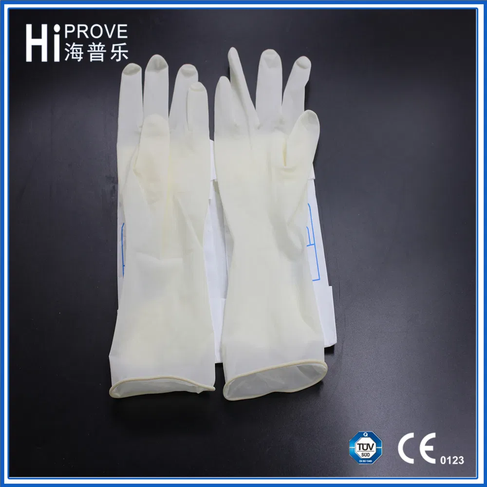 Wholesale Price Medical Disposable Sterile Latex Surgical Glove with Ce ISO Approved