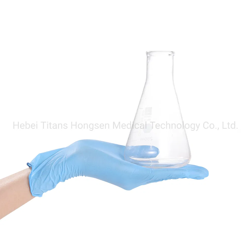 Medical Examination Disposable Nitrile Gloves Suppliers Boxes Powder Free Blue Medical Nitrile Gloves Manufacturer
