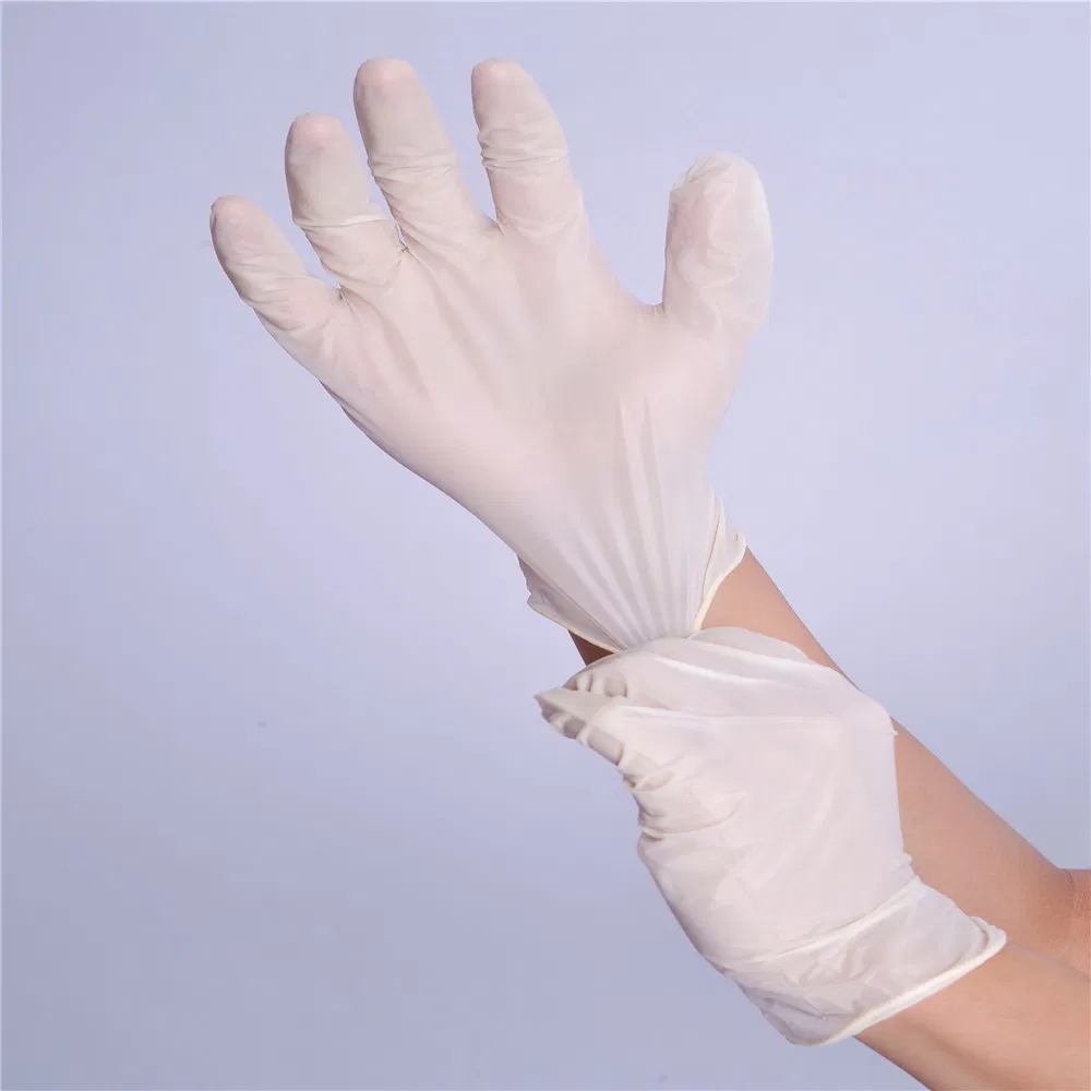 Disposable Non Sterile Examination Sterile Vinyl /Nitrile/Latex Glove Powered Free Powdered FDA CE Approved