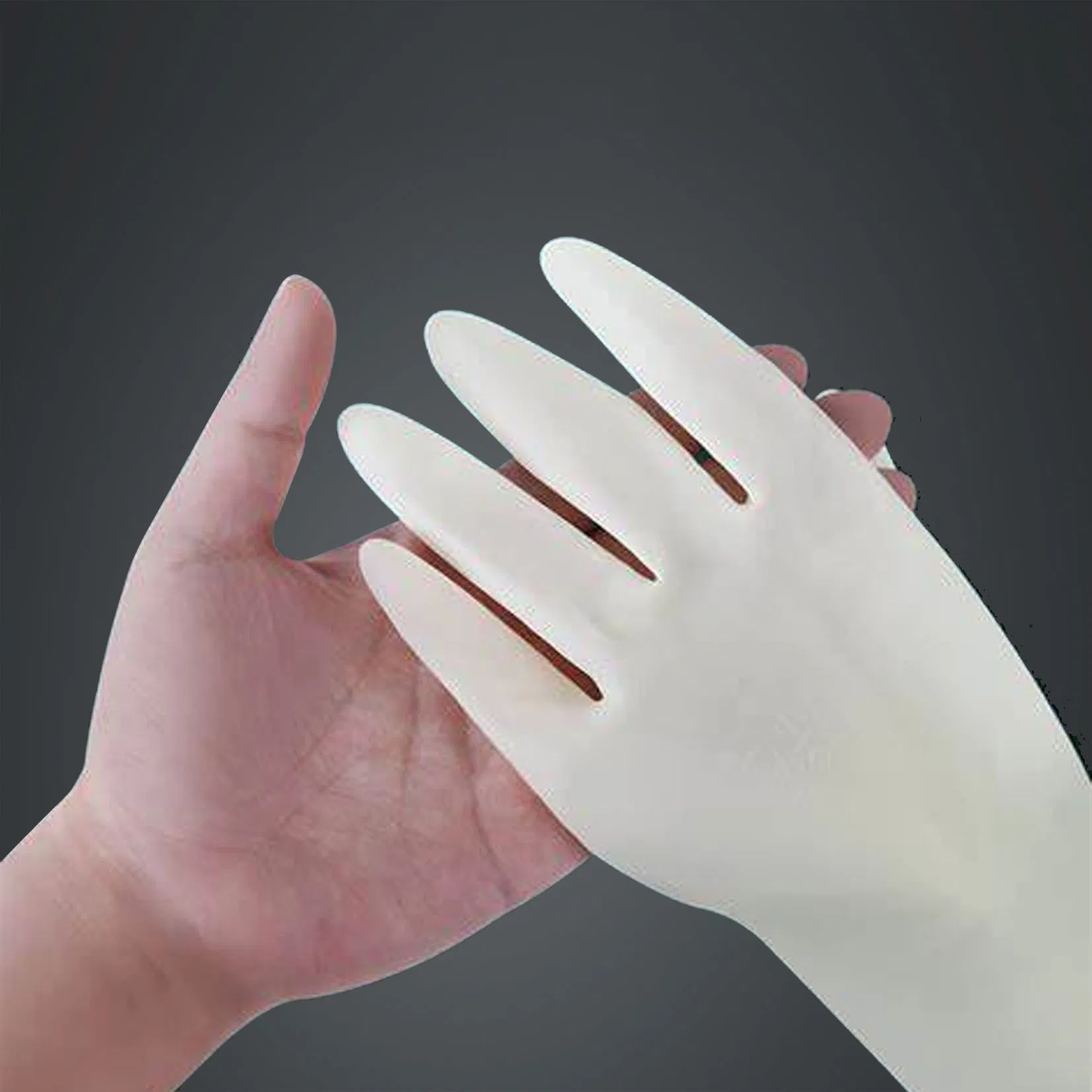 Sterile Latex Rubber Surgical Gloves Disposable Medical for Hospital