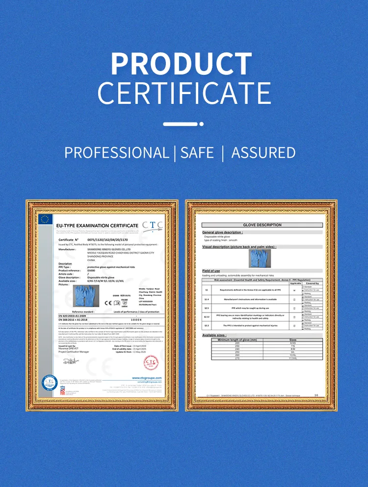Nitrile Gloves Advantage 1