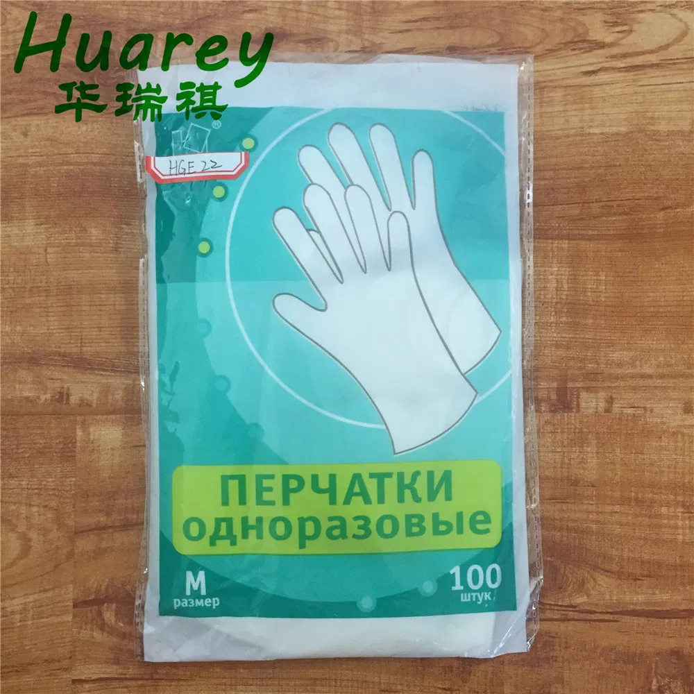 Factory Wholesale Biodegradable PE Plastic Disposable Gloves